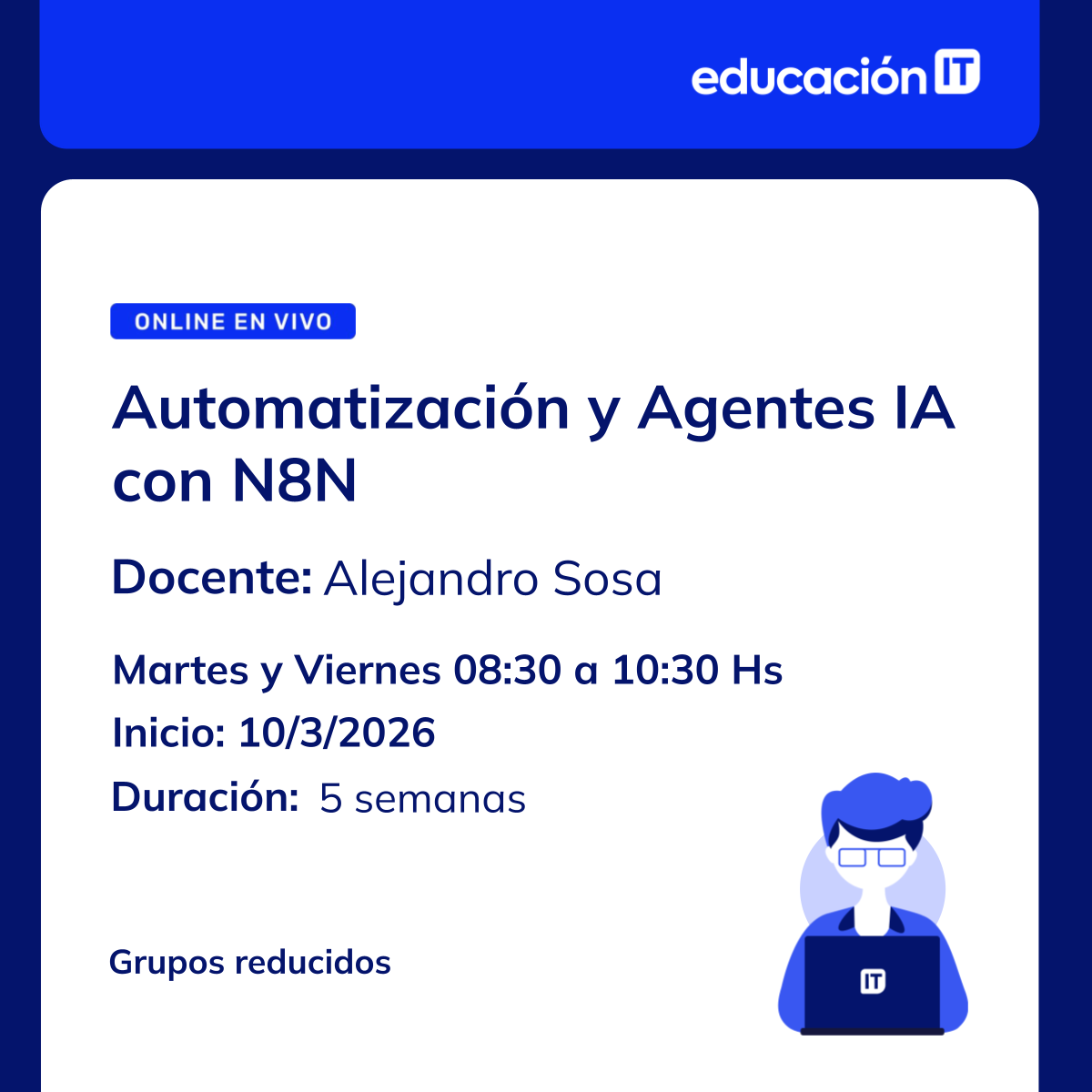 Capacitaciones en Inteligencia Artificial y Automatización 2026